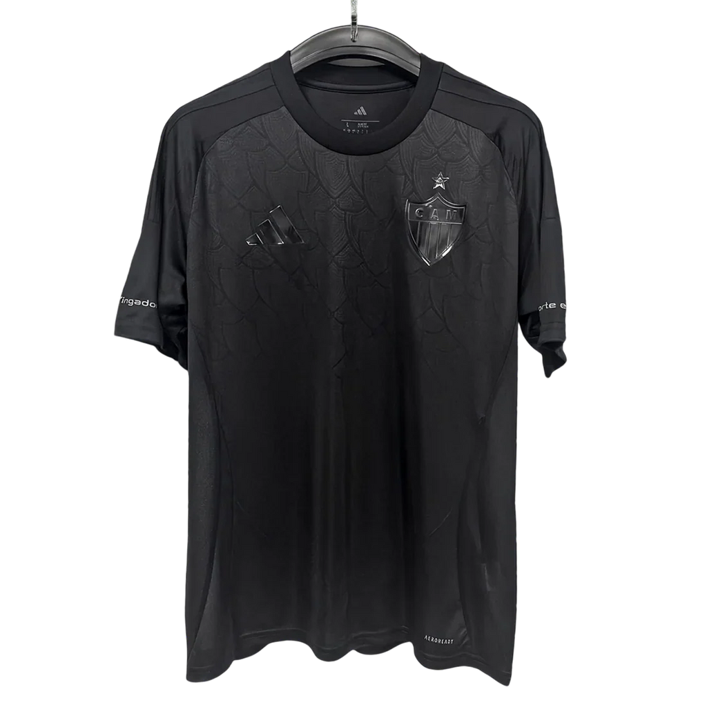 Camisa Atlético Mineiro All Black 25/26 - Adidas Torcedor Masculina Lançamento