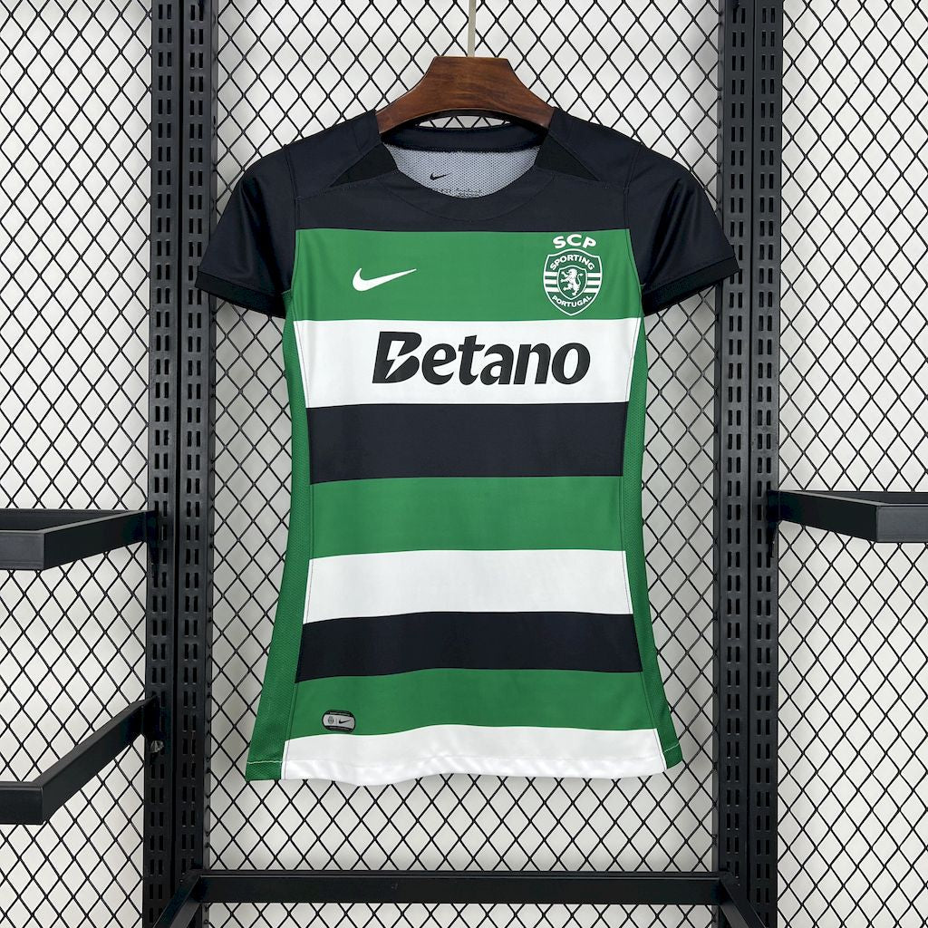 Camisa Sporting Home 24/25 Nike - Feminina