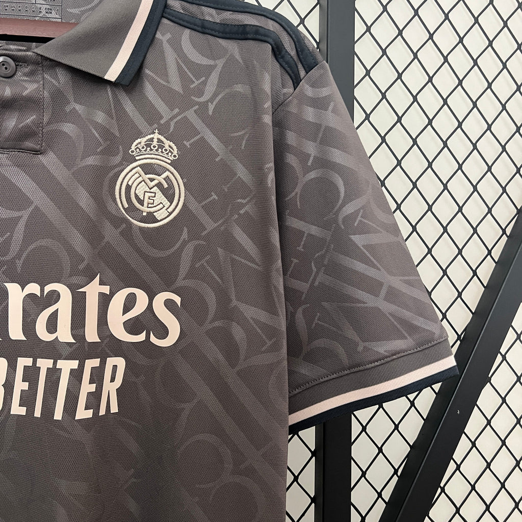 Camisa Real Madrid Away III 24/25 - Adidas Torcedor Masculina
