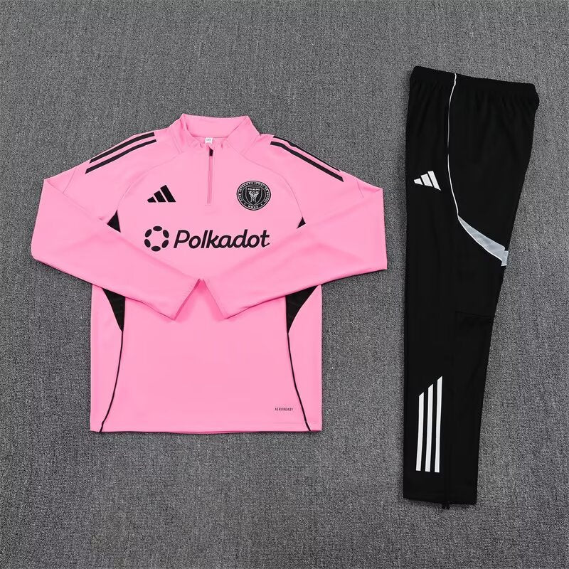 Conjunto Treino Inter Miami 25/26 Adidas - Rosa