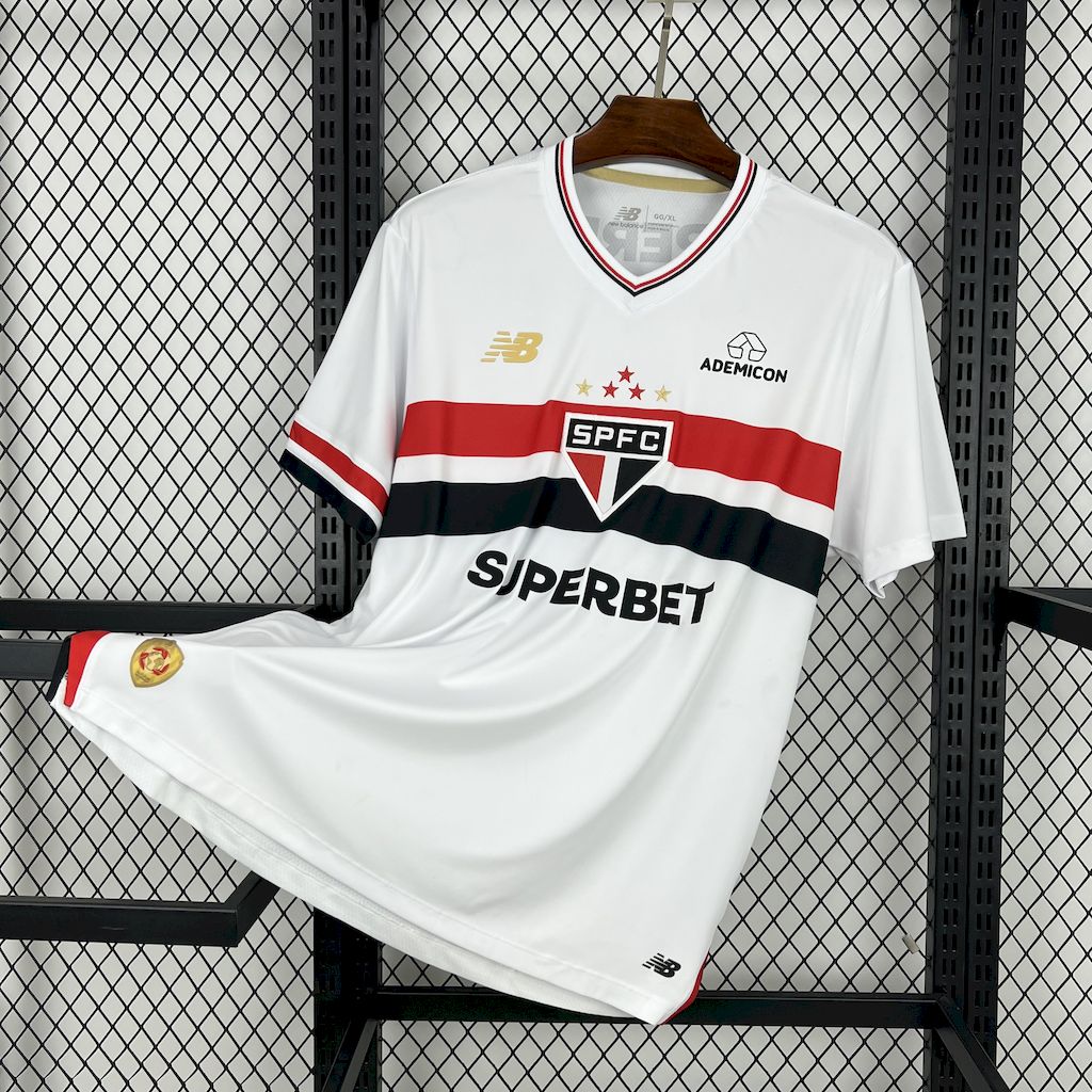 Camisa São Paulo Home 25/26 NewBalace - Torcedor