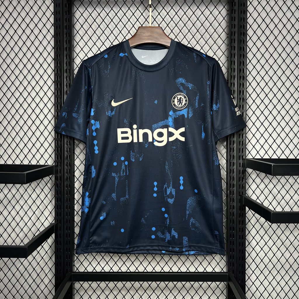 Camisa Chelsea Pré Jogo 25/26 Nike - Torcedor
