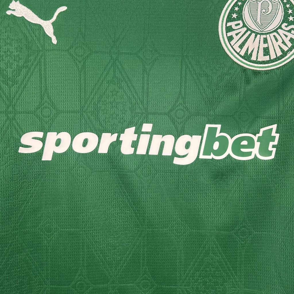 Camisa Palmeiras Home 25/26 Puma - Feminina