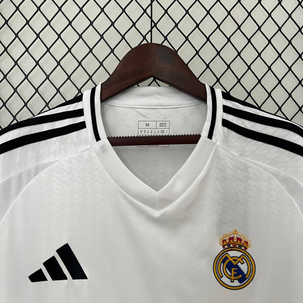 Camisa Real Madrid Home 24/25 - Adidas Torcedor Masculina Lançamento