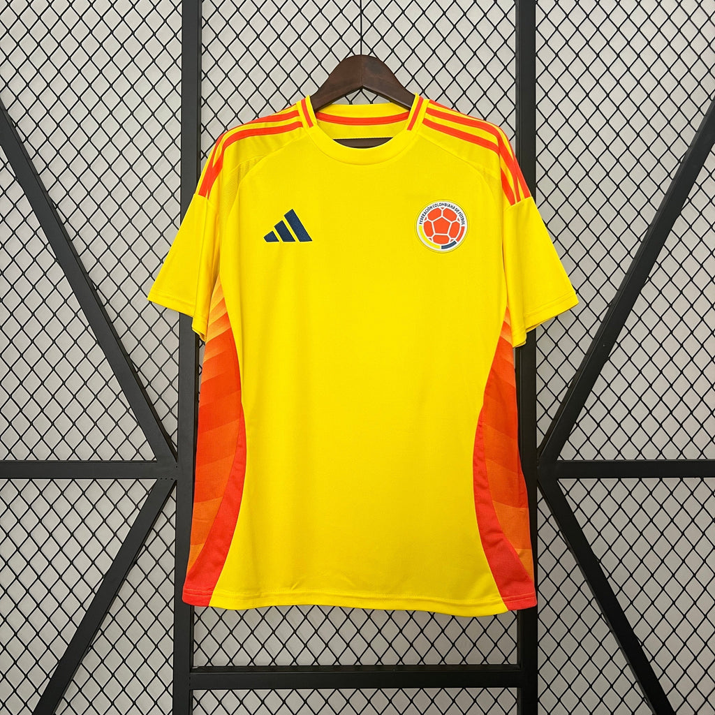 Camisa Colômbia Home 24/25 - Adidas Torcedor Masculina Lançamento