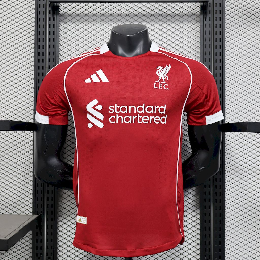 Camisa Liverpool Home 25/26 Adidas - Jogador