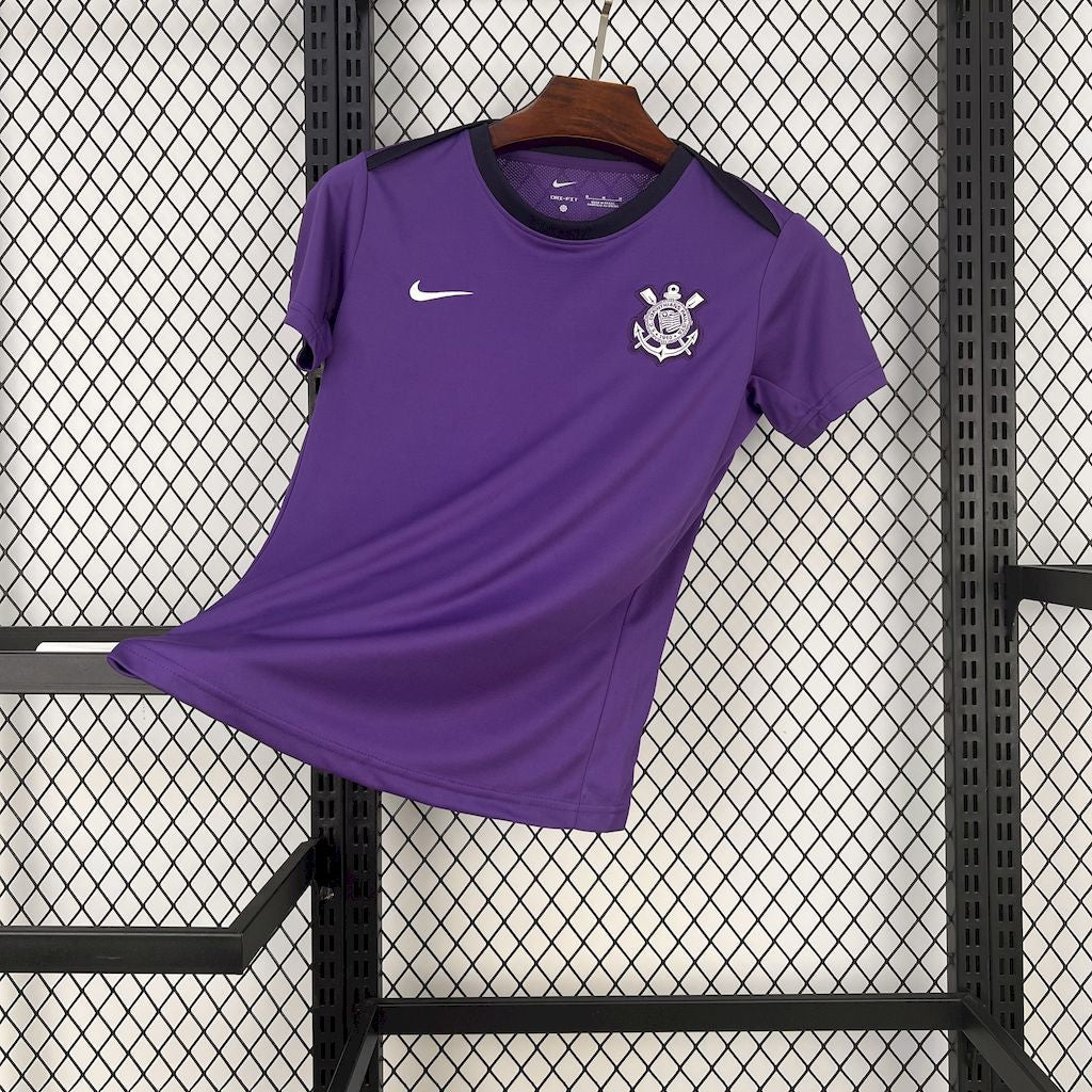 Camisa Corinthians Treino 25/26 Nike - Feminina
