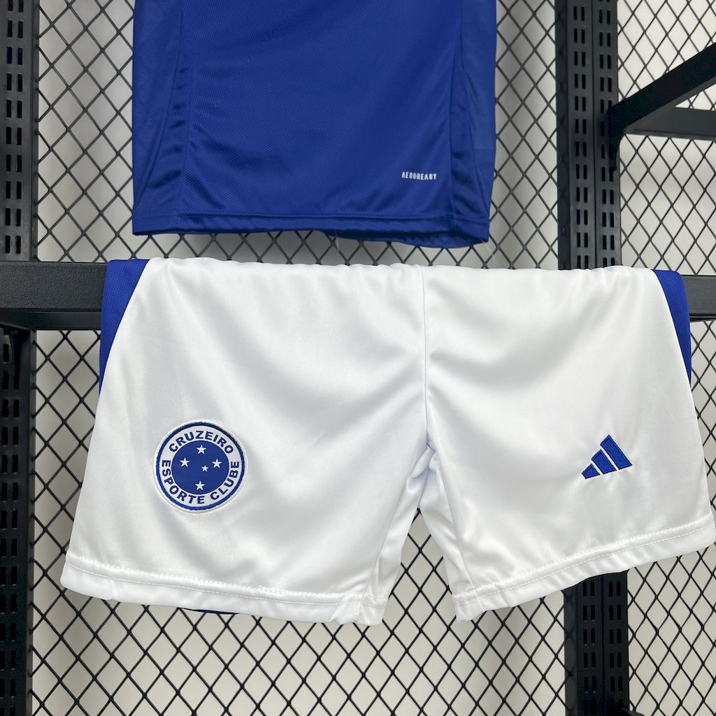 Kit Infantil Cruzeiro Home 25/26 Adidas