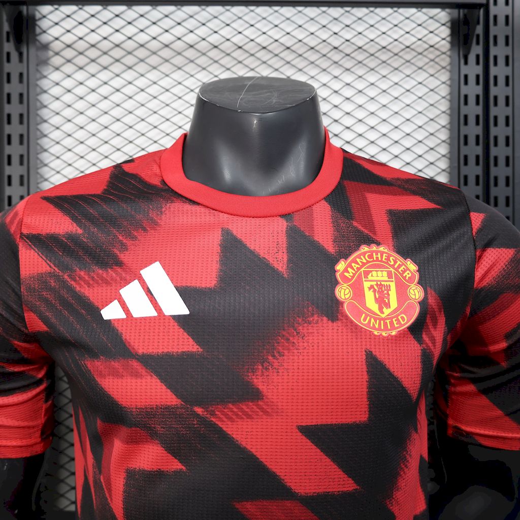 Camisa Manchester United Pre Jogo 25/26 Adidas - Jogador
