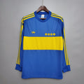 Camisa Manga Longa Boca Juniors 1981 Adidas Retrô - Azul