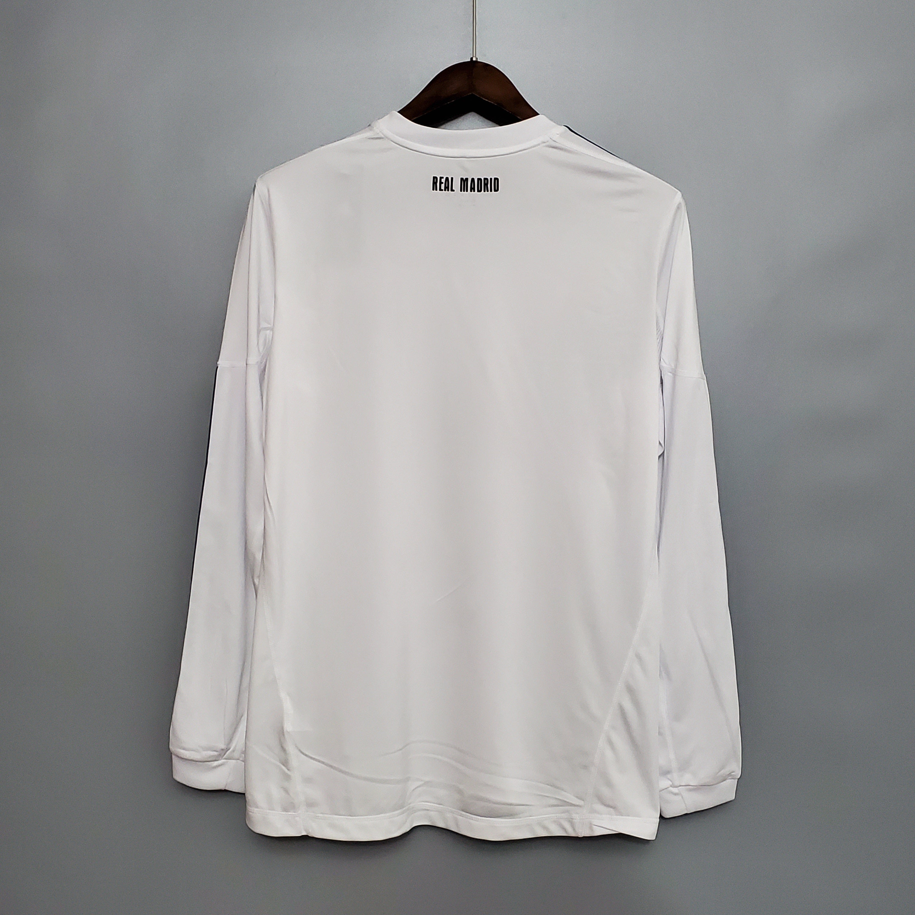 Camisa Manga Longa Real Madrid 10/11 Adidas - Branco