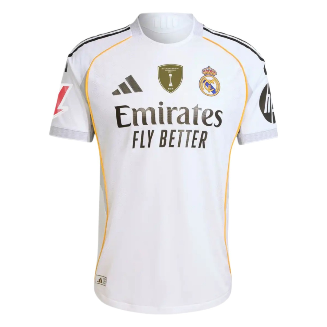 Camisa Real Madrid Home 25/26 Adidas - Torcedor