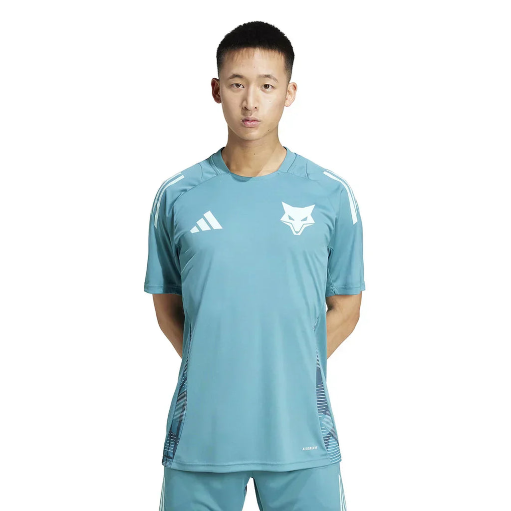 Camisa Cruzeiro 25/26 - Treino - Azul Turquesa - Adidas - Versão Torcedor