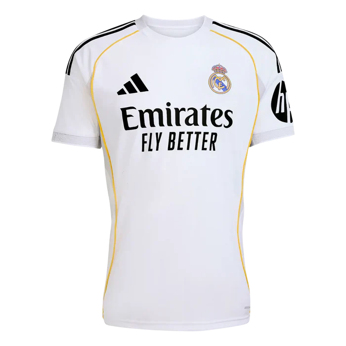 Camisa Real Madrid Home 25/26 Adidas - Torcedor