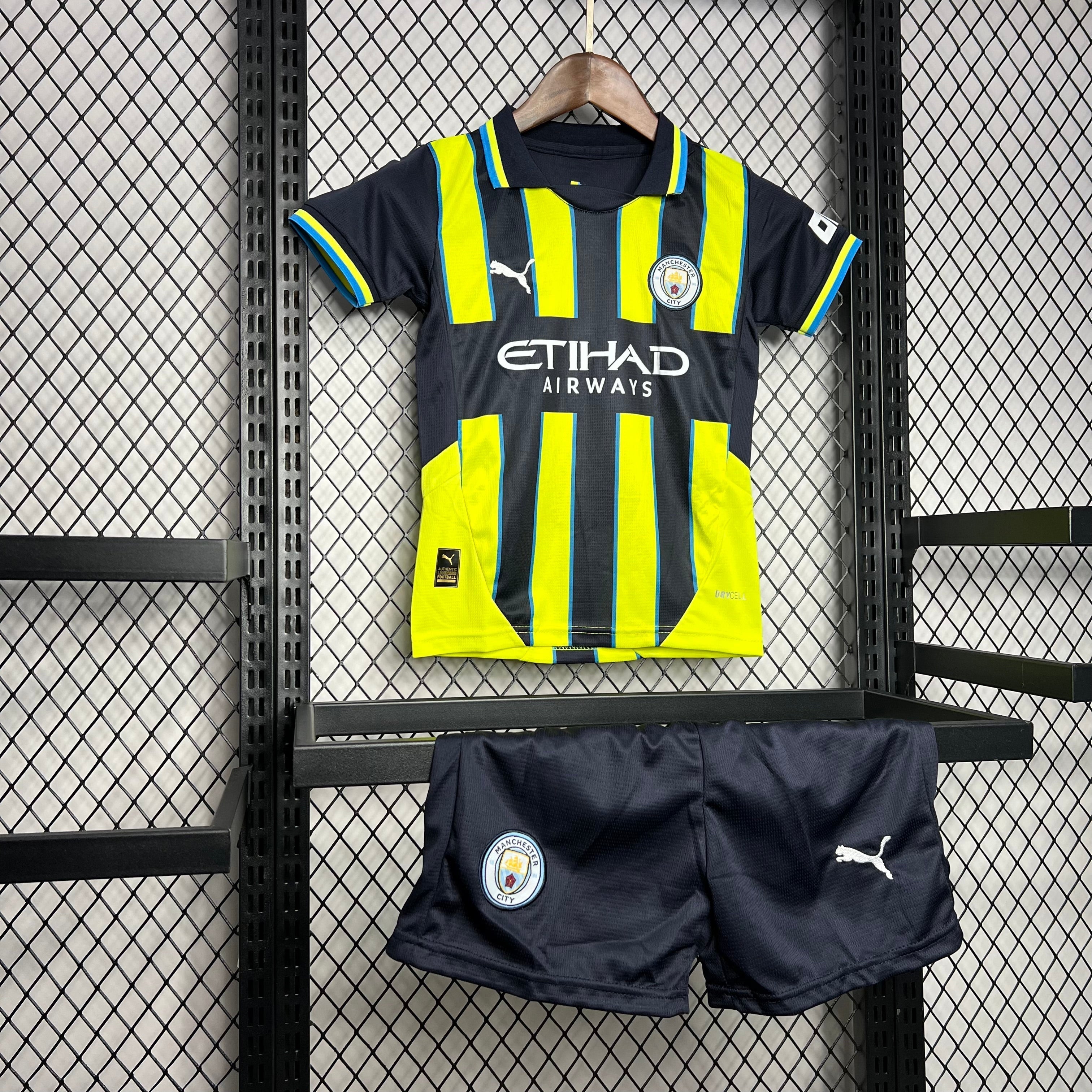 Manchester City Infantil II 24/25 - Verde e Preto