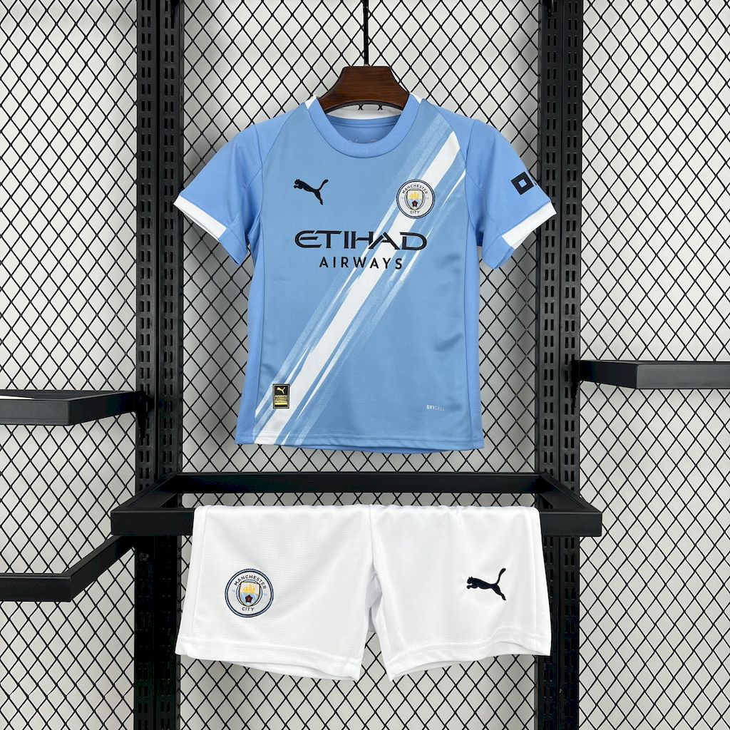 Kit Infantil Manchester City Home 25/26 Puma