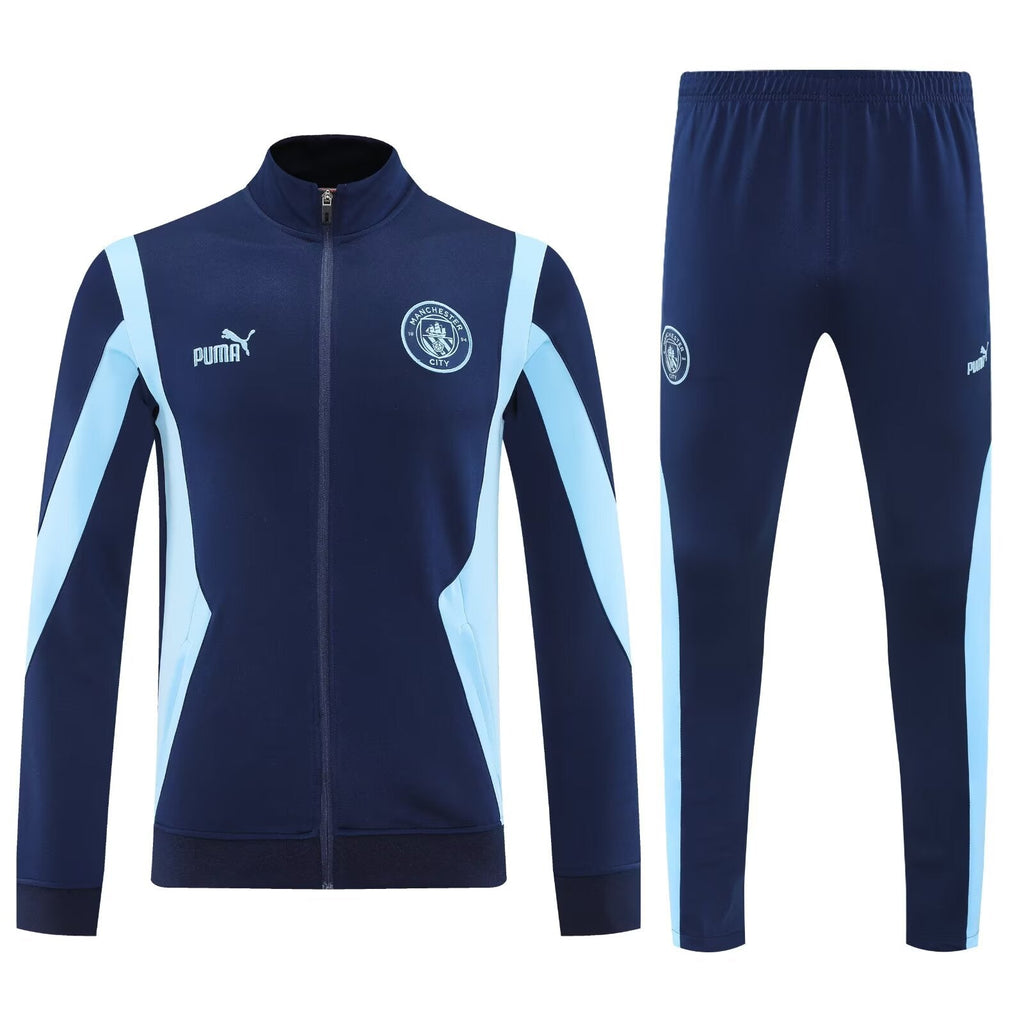 Conjunto Treino Manchester City 25/26 Puma - Azul