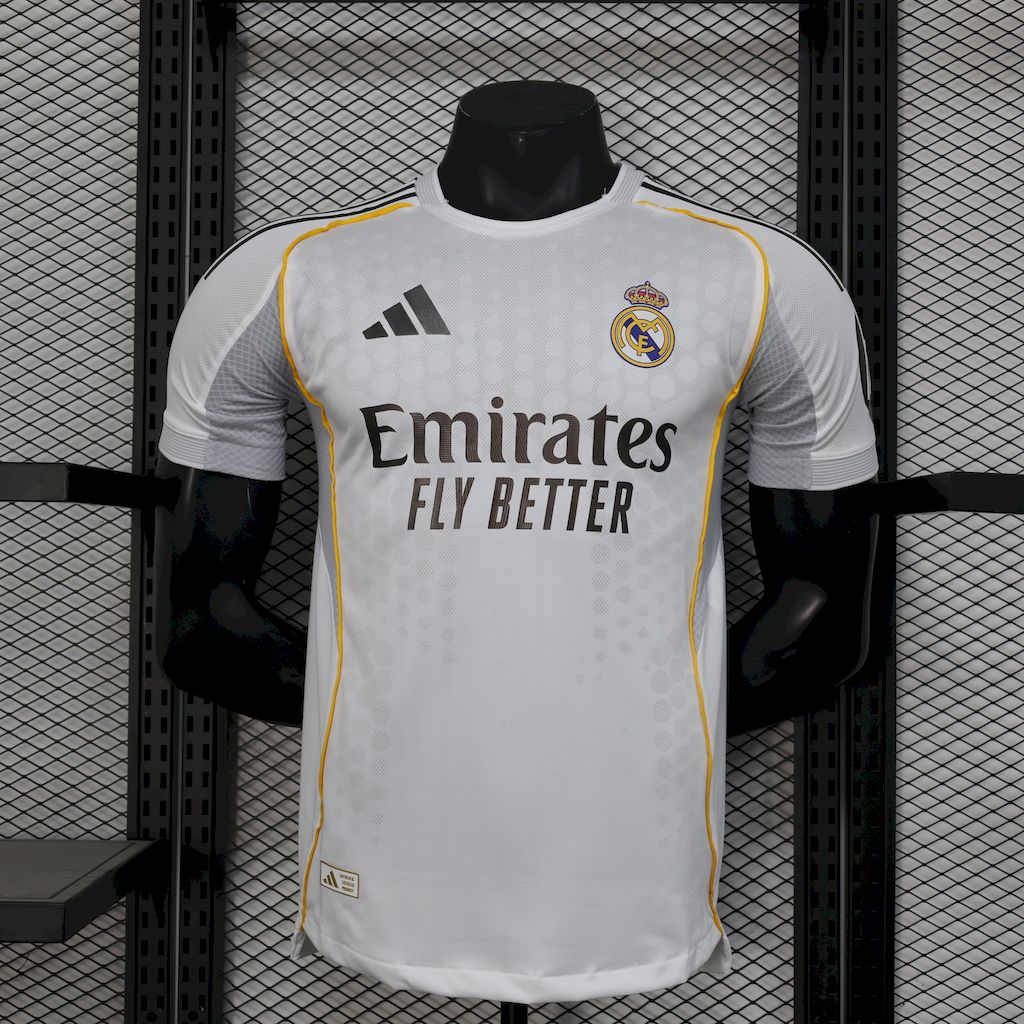 Camisa Real Madrid Home 25/26 Adidas - Jogador