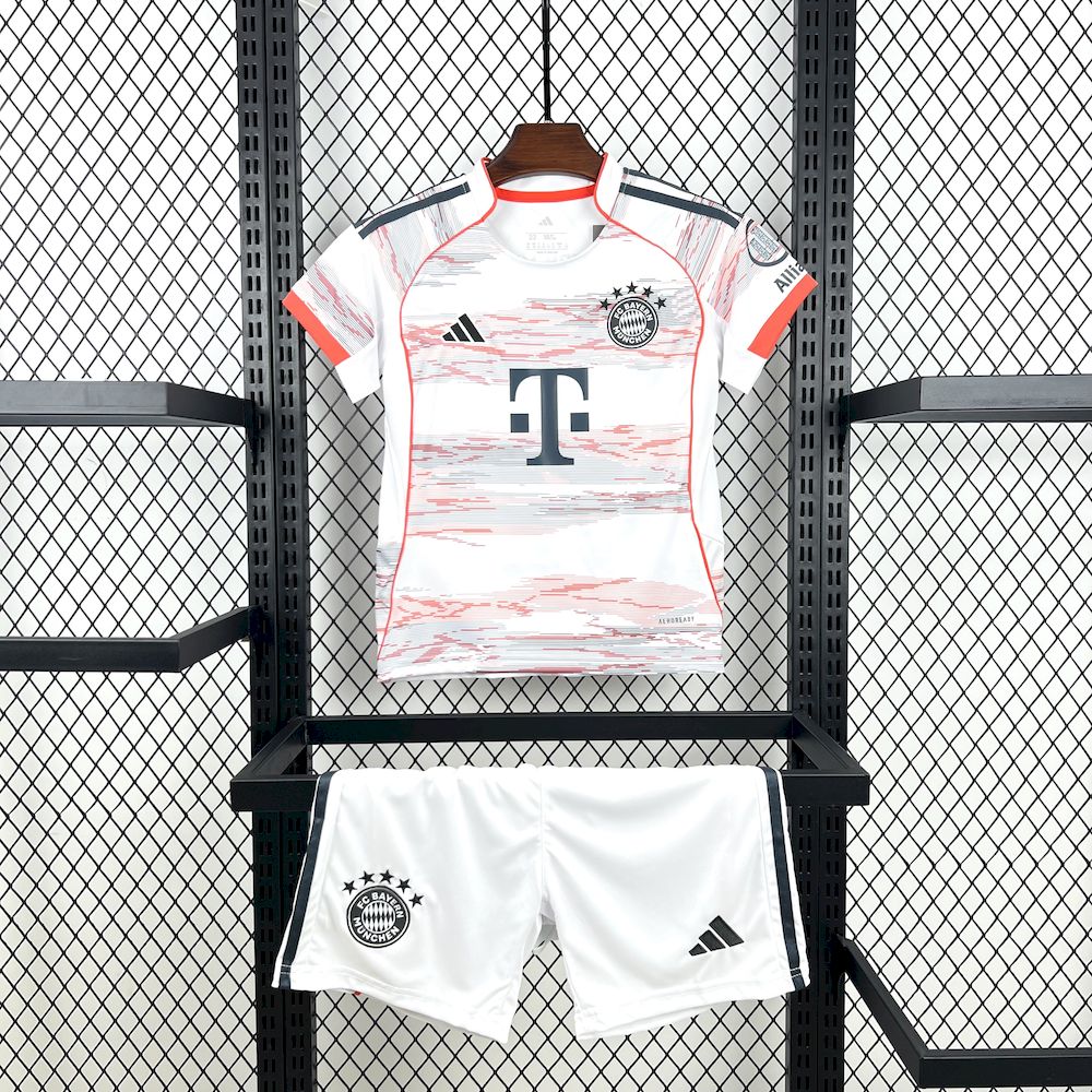 Kit Infantil Bayern De Munique Away 25/26 Adidas