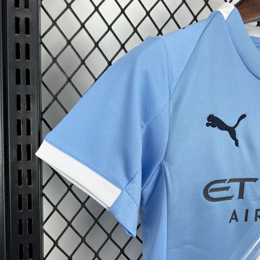 Kit Infantil Manchester City Home 25/26 Puma