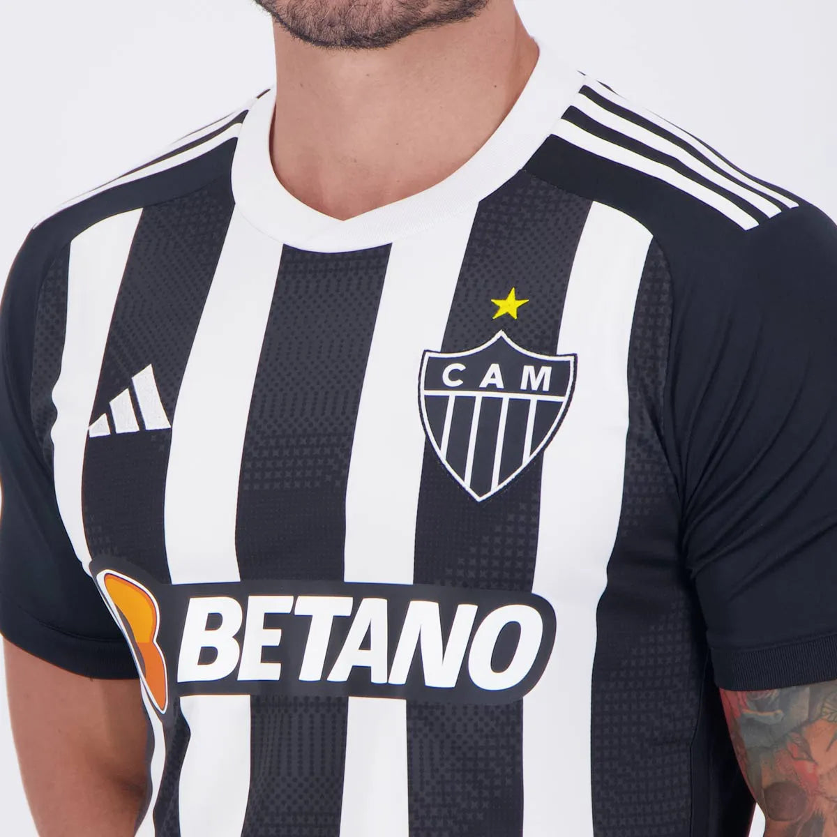 Camisa Atlético Mineiro Titular 24/25 - Adidas Torcedor Masculina Lançamento