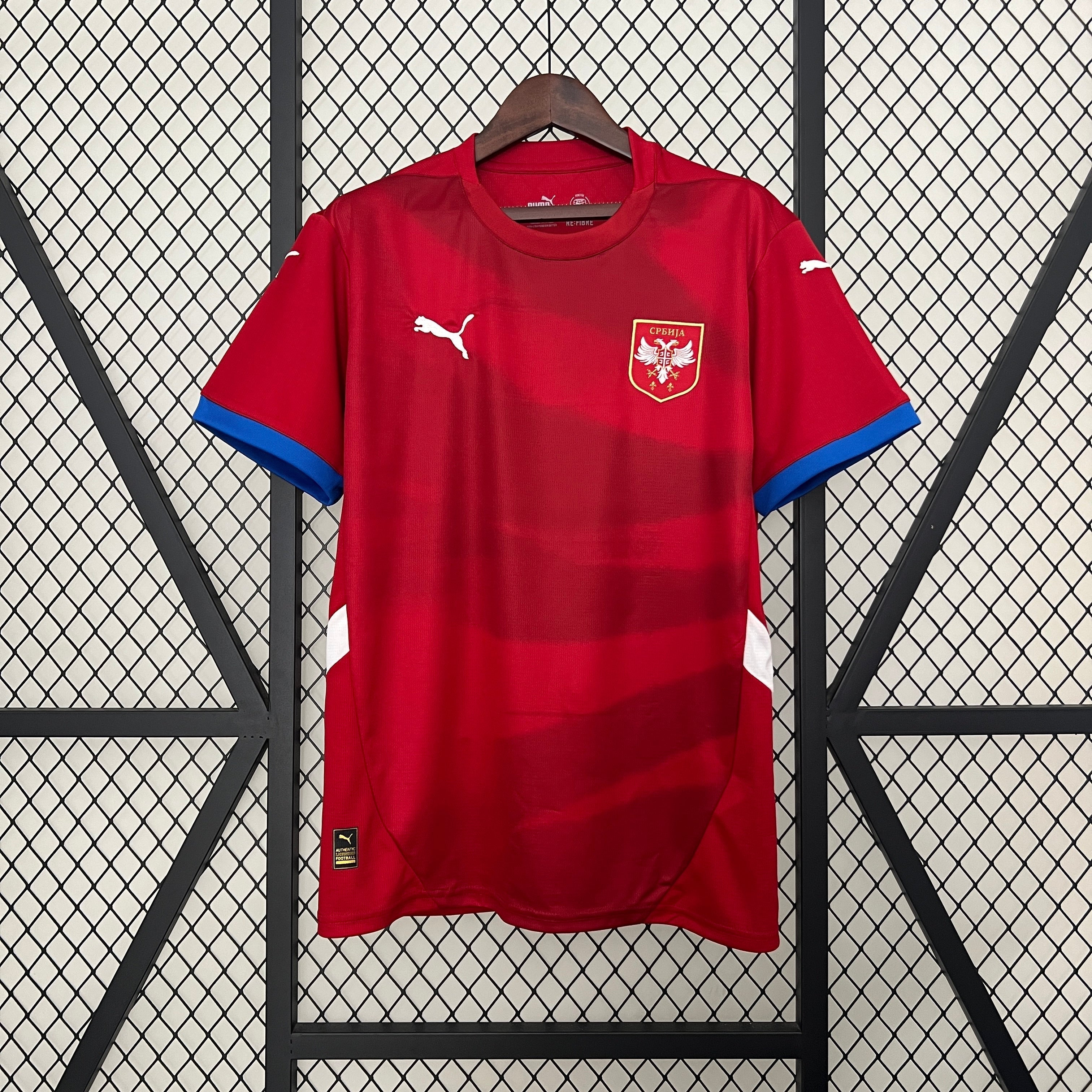 Camisa Servia Home 24/25 - Puma Torcedor Masculina Lançamento