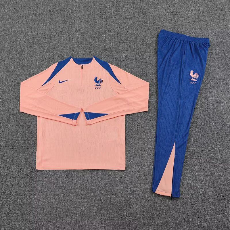 Conjunto Treino França 25/26 Nike - Rosa