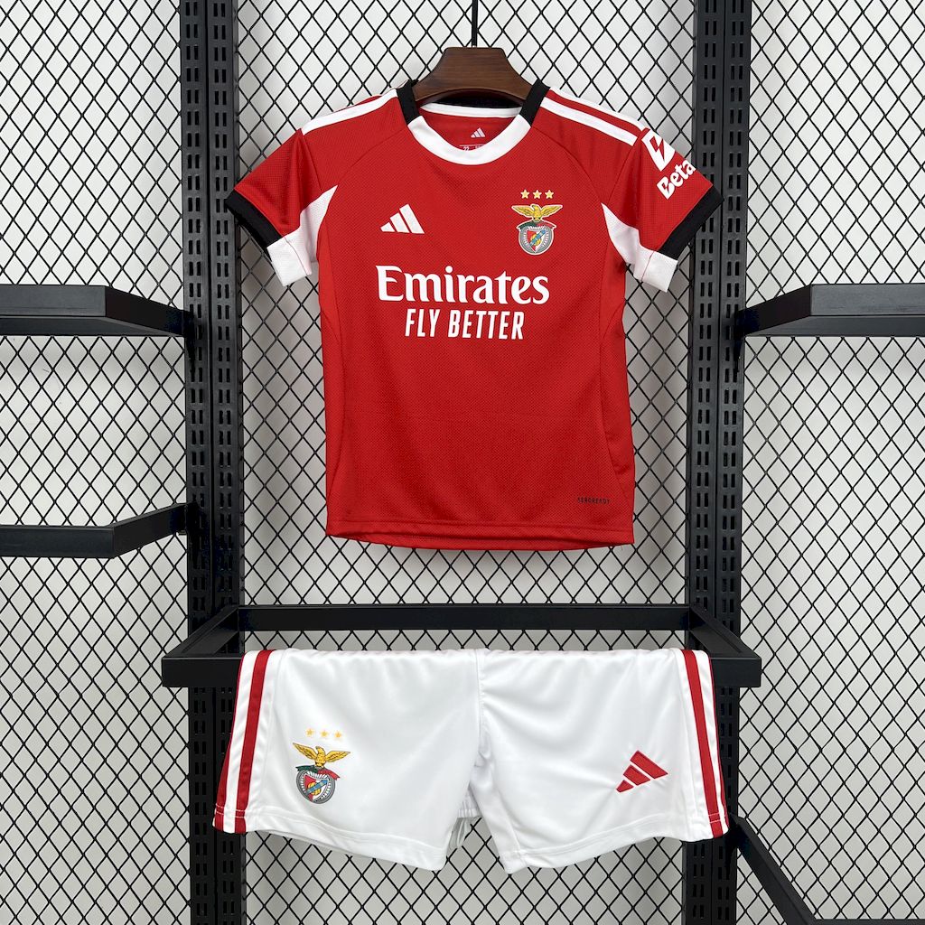 Kit Infantil Benfica Home 25/26 Adidas