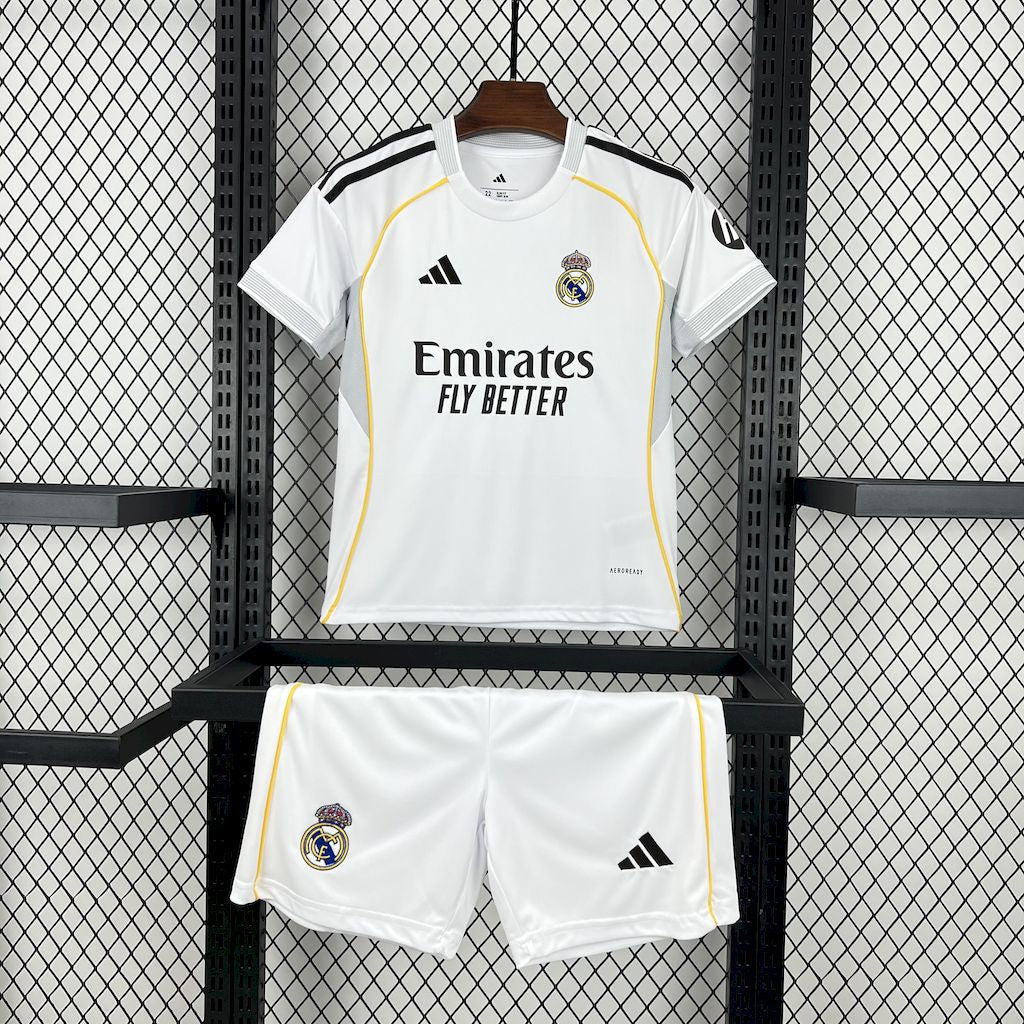 Kit Infantil Real Madrid Home 25/26 Adidas