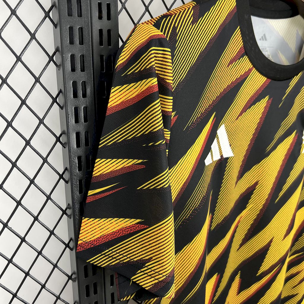 Camisa Roma Pré Jogo 25/26 Adidas - Torcedor