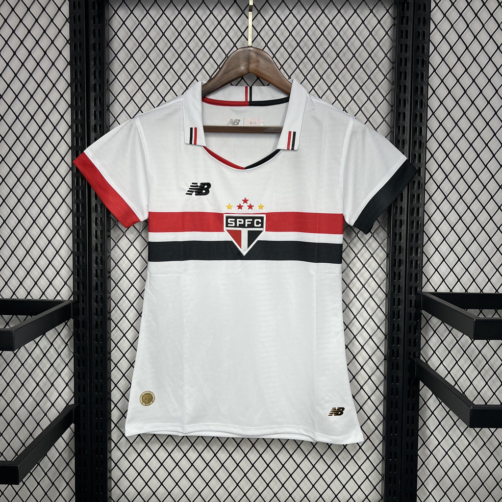 Camisa São Paulo Home 24/25 NewBalace - Feminina