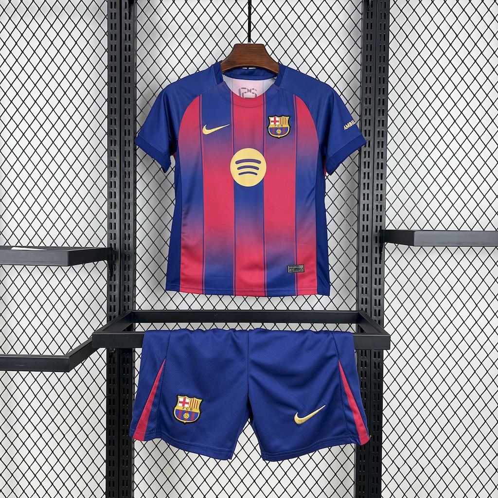 Kit Infantil Barcelona Home 25/26 Nike
