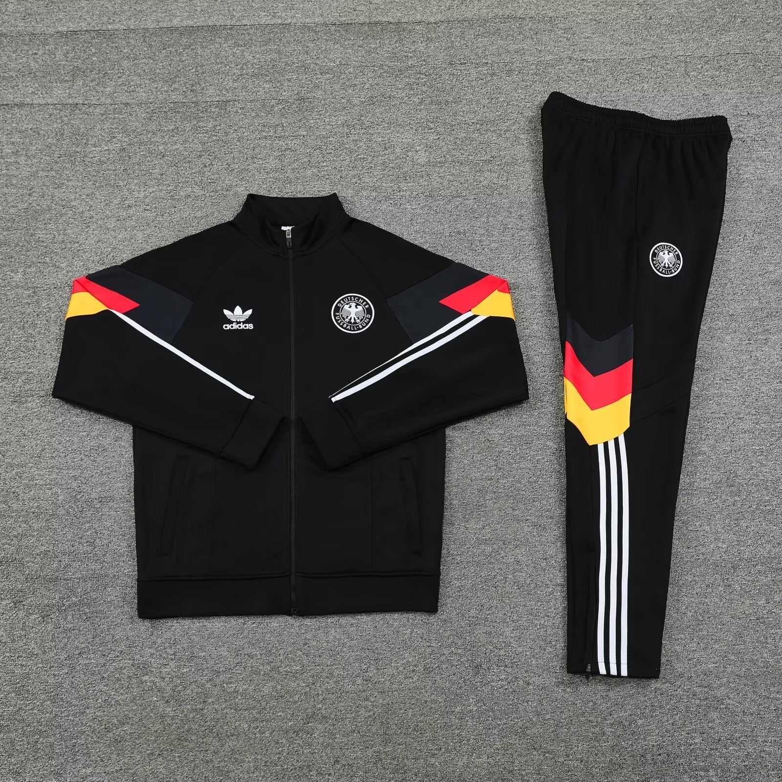 Conjunto Treino Alemanha 25/26 Adidas - Preto