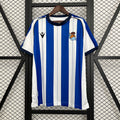 Camisa Real Sociedad Home 25/26 - Macron - Torcedor - Masculina