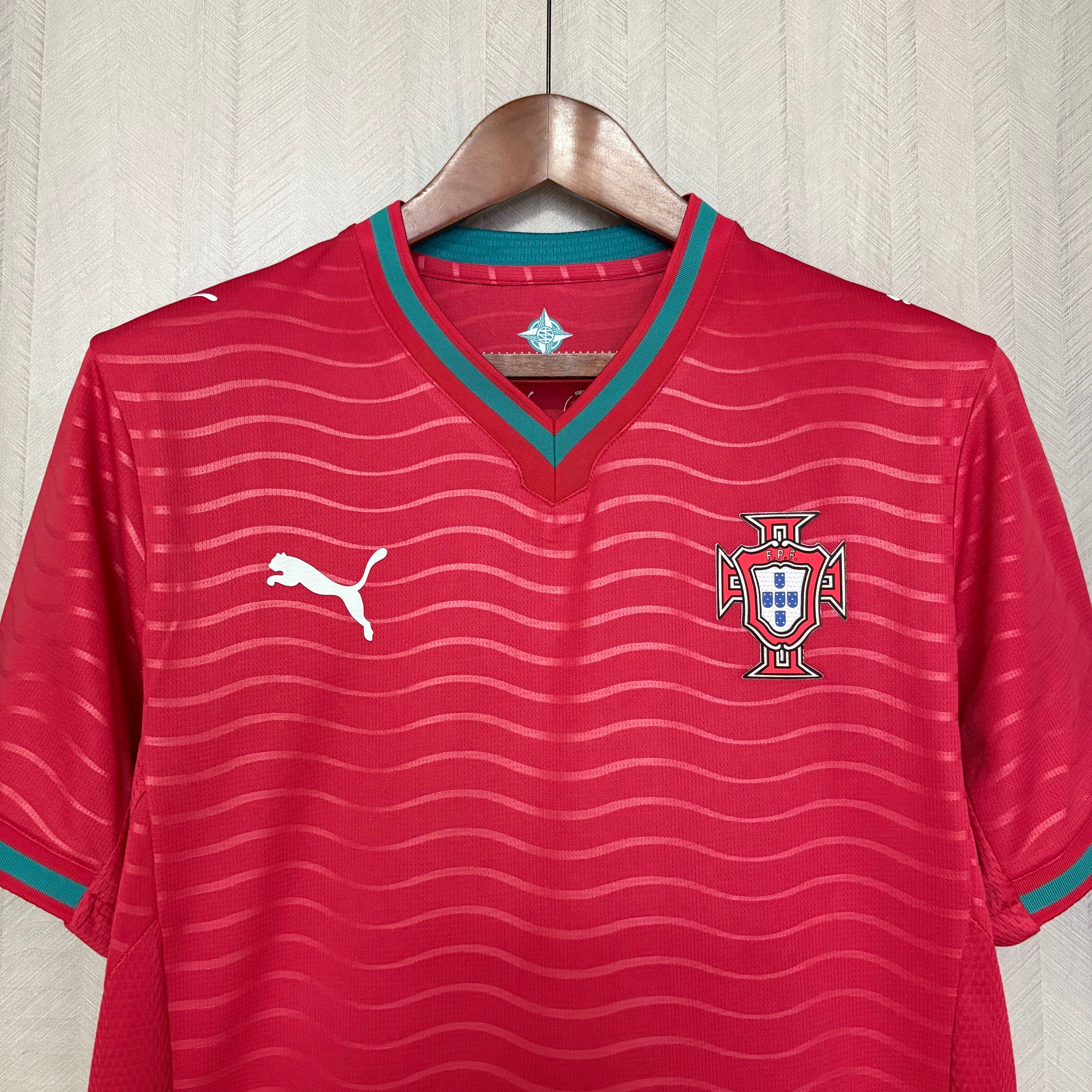 Camisa Portugal - Home -  2026 - Puma - Torcedor Masculina