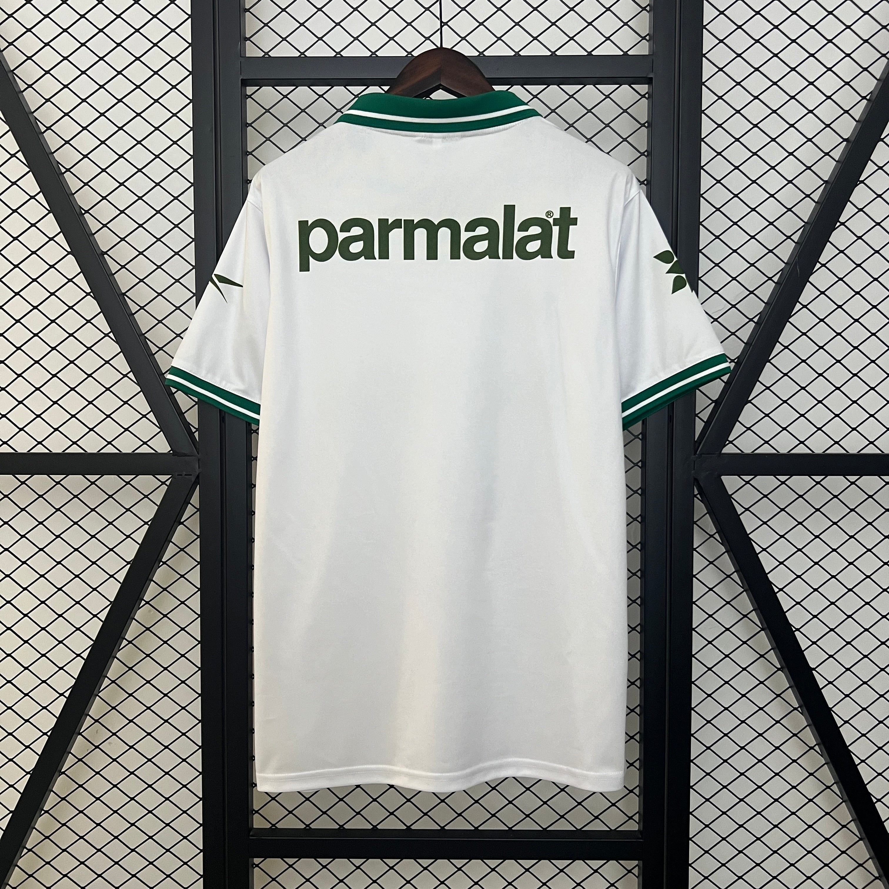 Camisa Palmeiras Retrô 1997 - Reebok - Branco e Verde