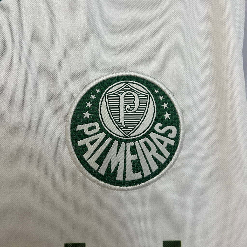 Camisa Palmeiras Retrô 1997 - Reebok - Branco e Verde