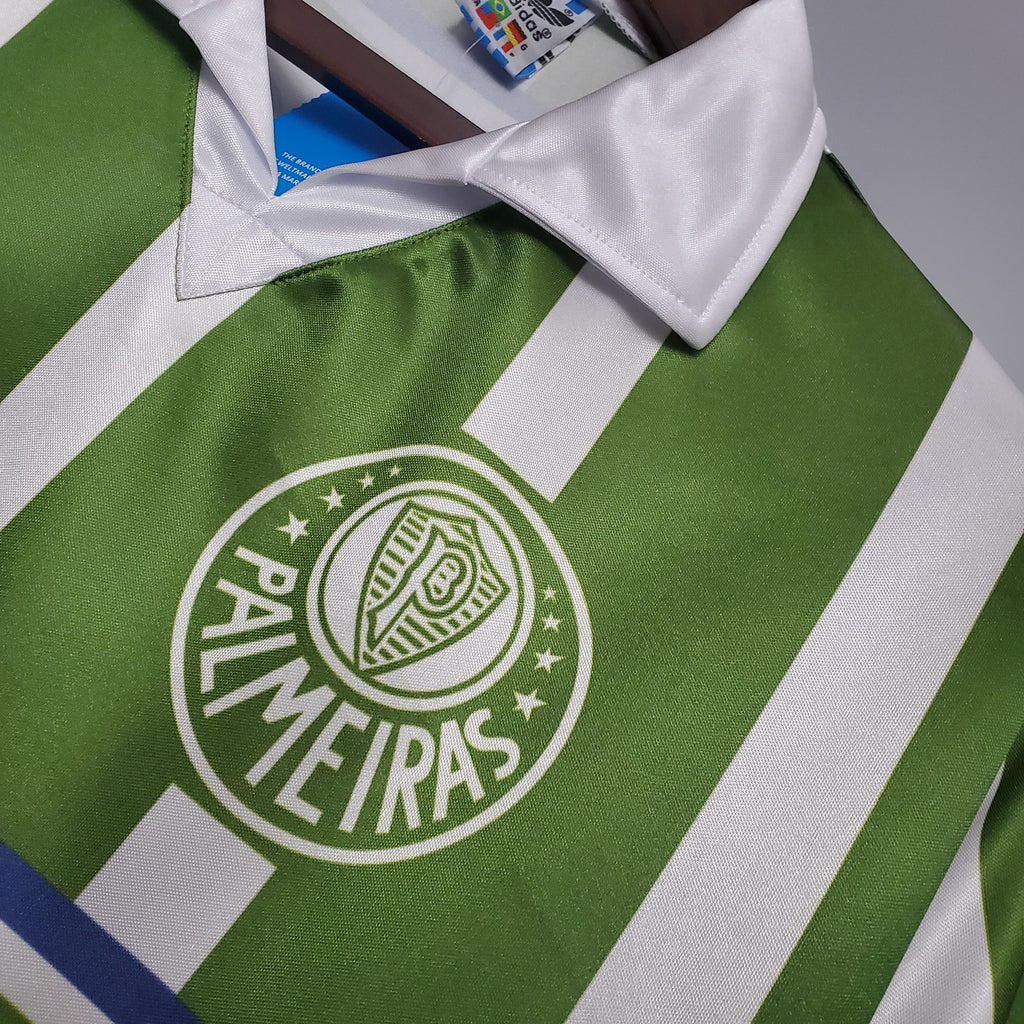 Camisa Palmeiras Retrô 92/93 - Adidas - Verde e Branca