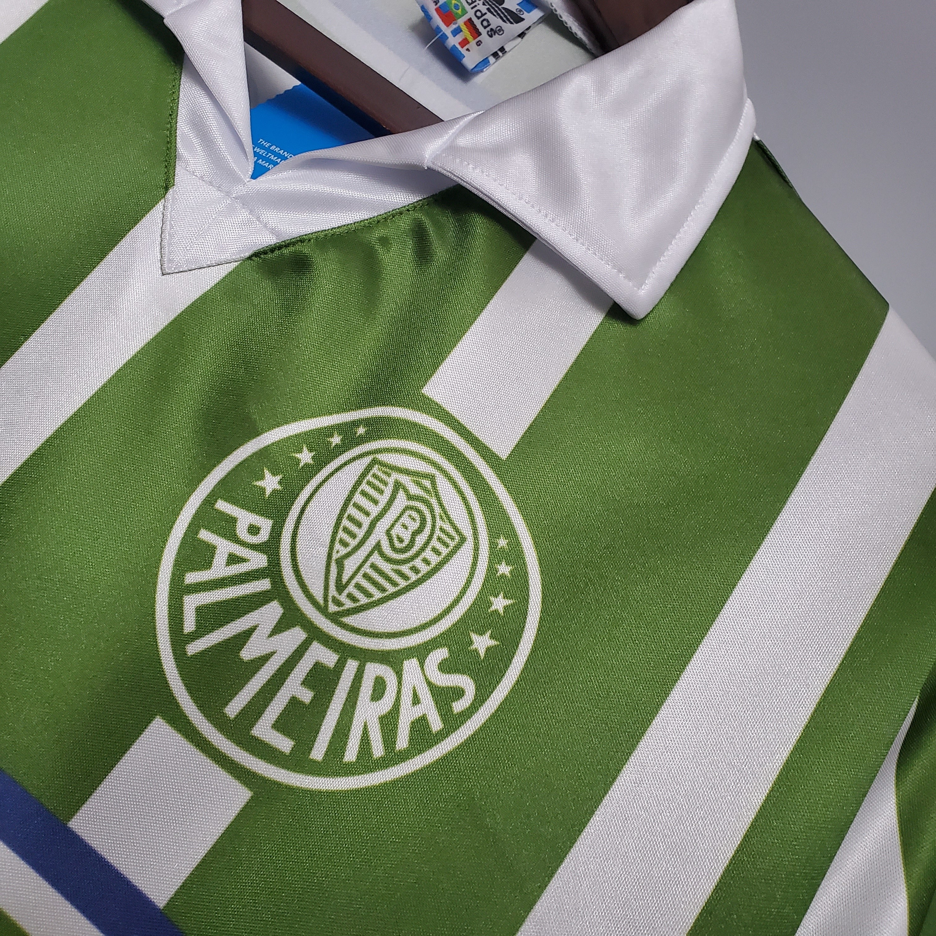 Camisa Palmeiras Retrô 92/93 - Adidas - Verde e Branca