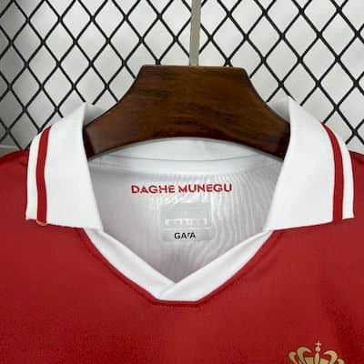 Camisa Mônaco Home 24/25 - Kappa - Torcedor - Masculina - Lançamento