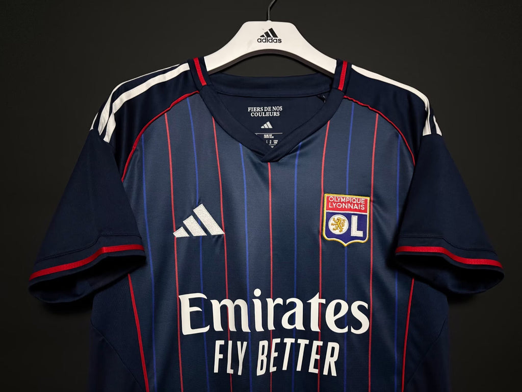 Camisa Lyon Away 25/26 - Adidas - Torcedor - Masculina