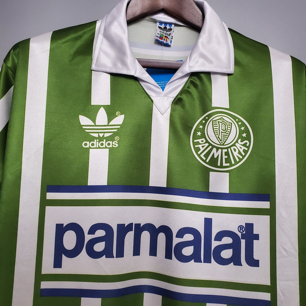 Camisa Palmeiras Retrô 92/93 - Adidas - Verde e Branca