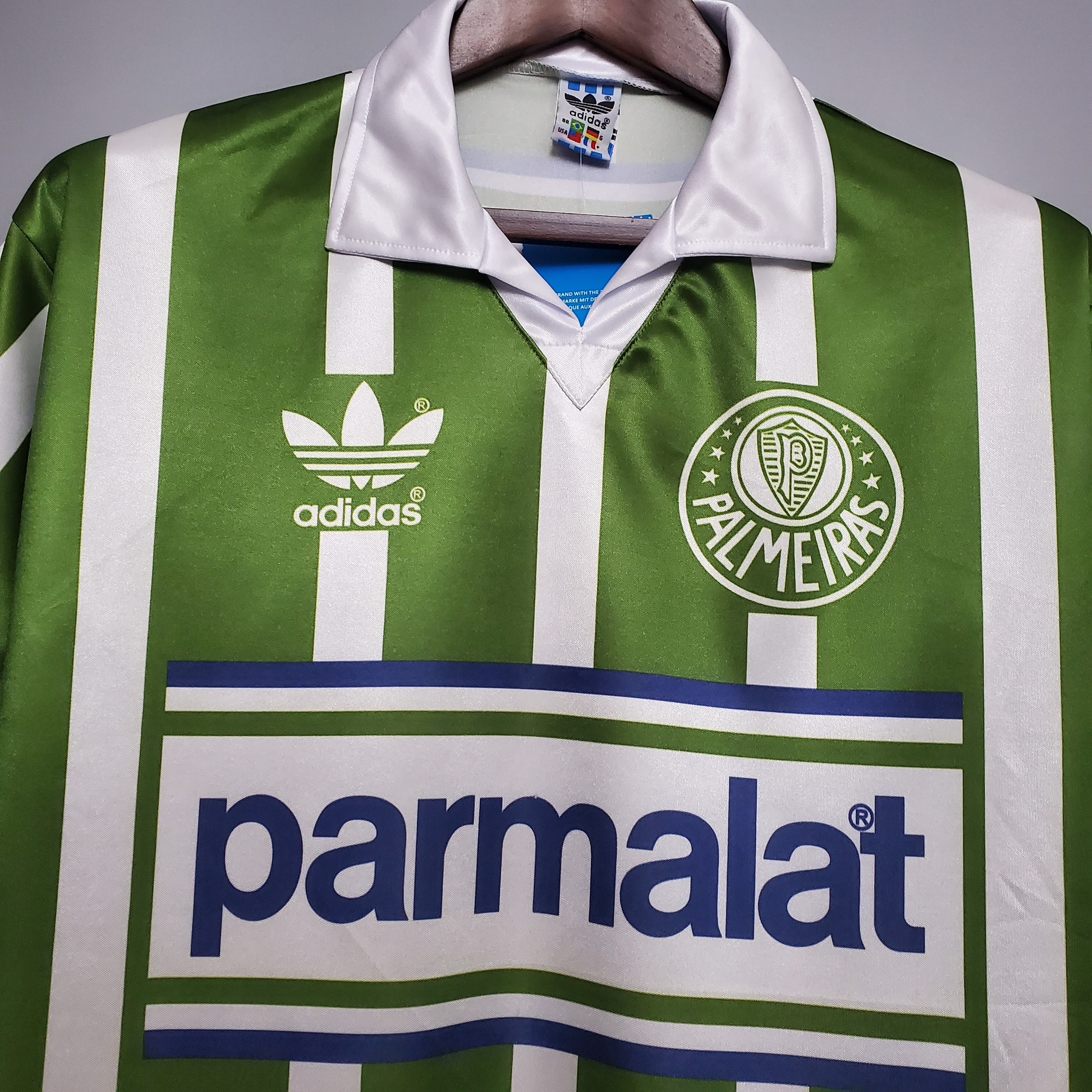 Camisa Palmeiras Retrô 92/93 - Adidas - Verde e Branca