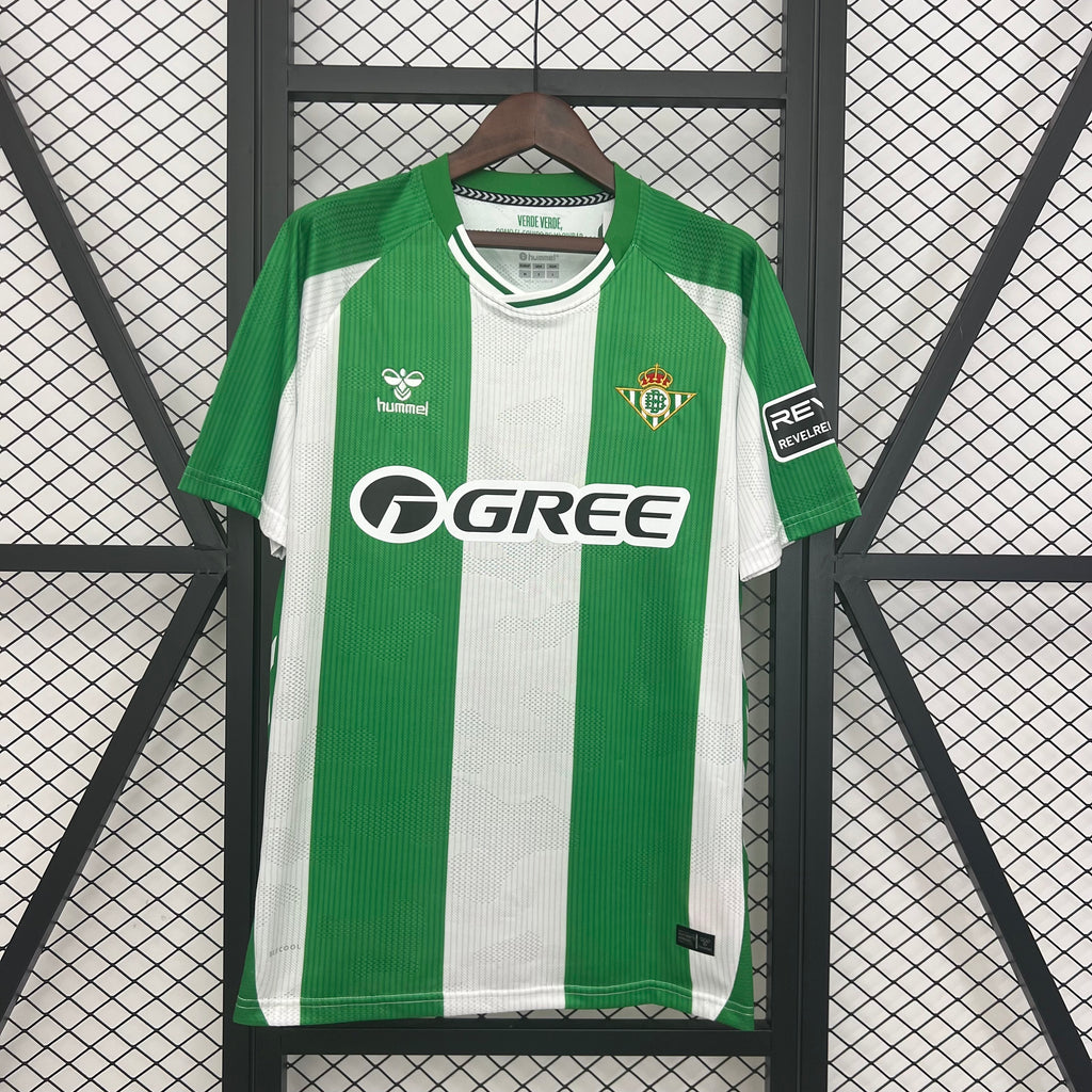 Camisa Real Betis Home 25/26 - Hummel - Torcedor - Masculina
