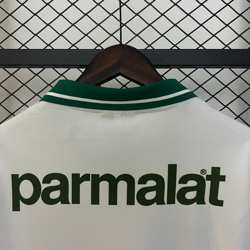 Camisa Palmeiras Retrô 1997 - Reebok - Branco e Verde