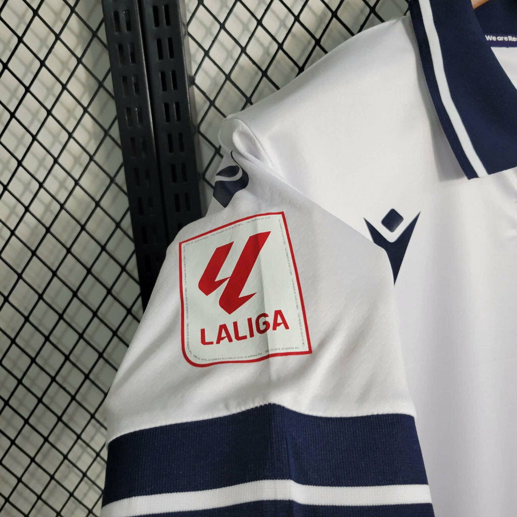 Camisa Real Sociedad Away 25/26 - Macron - Torcedor - Masculina