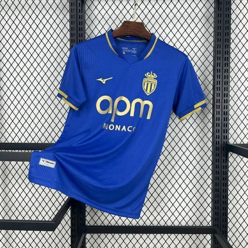 Camisa Mônaco Away 25/26 - Mizzuno - Torcedor - Masculina -Lançamento