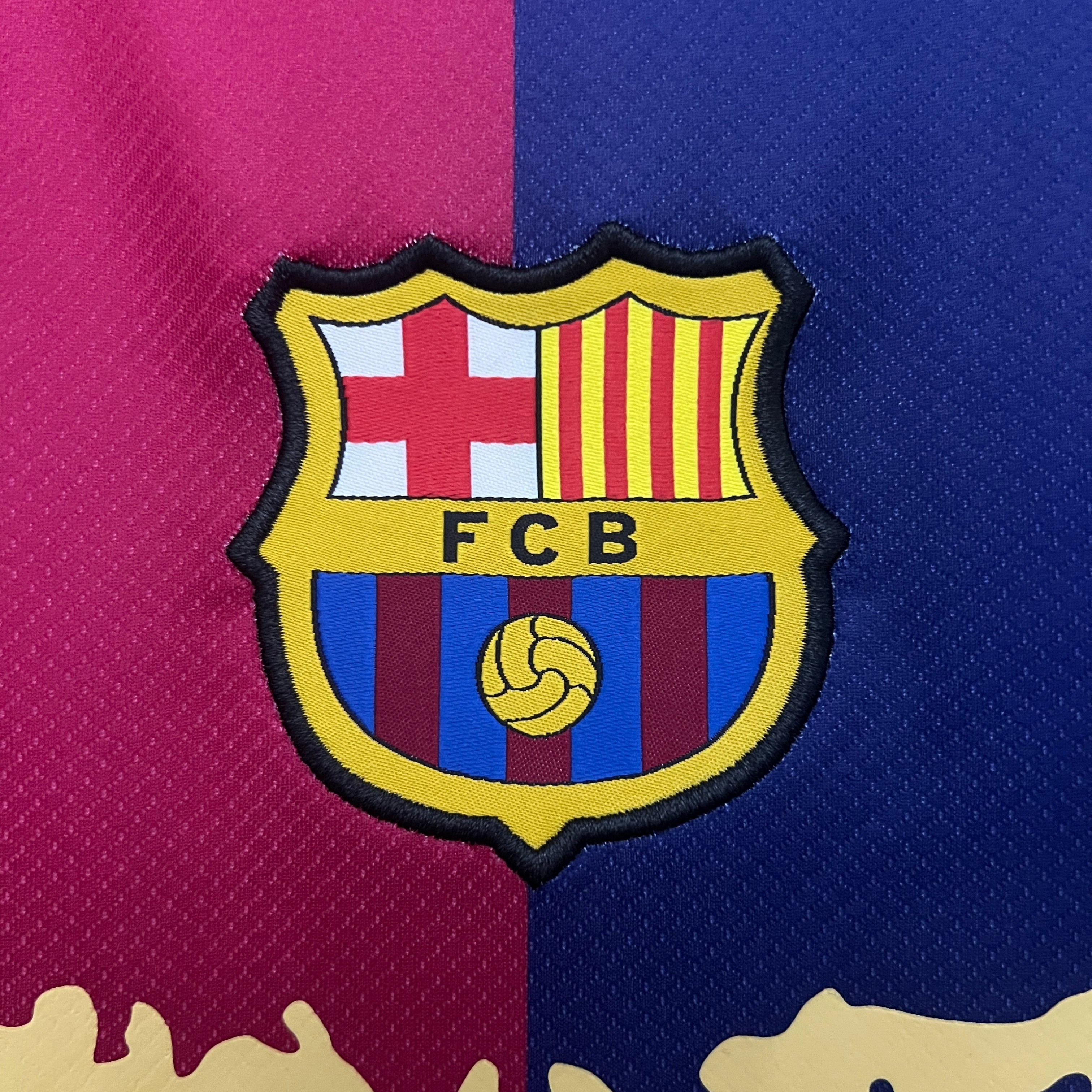 Camisa Barcelona Home 24/25 - Cactus Jack - Nike - Torcedor