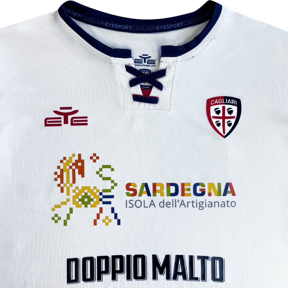 Camisa Cagliari Away 25/26 - Eye - Torcedor - Masculina - Lançamento