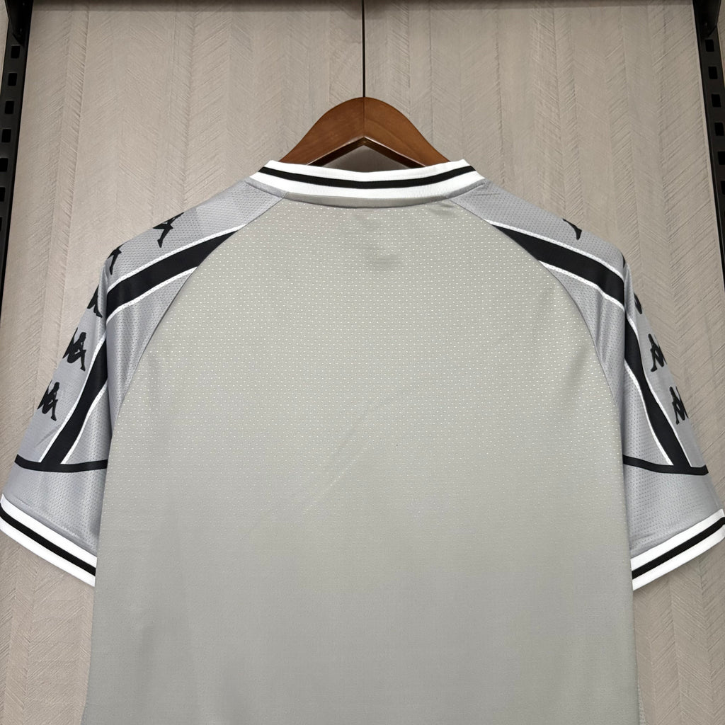 Camisa Vasco 25/26 - Cinza - Kappa - Torcedor